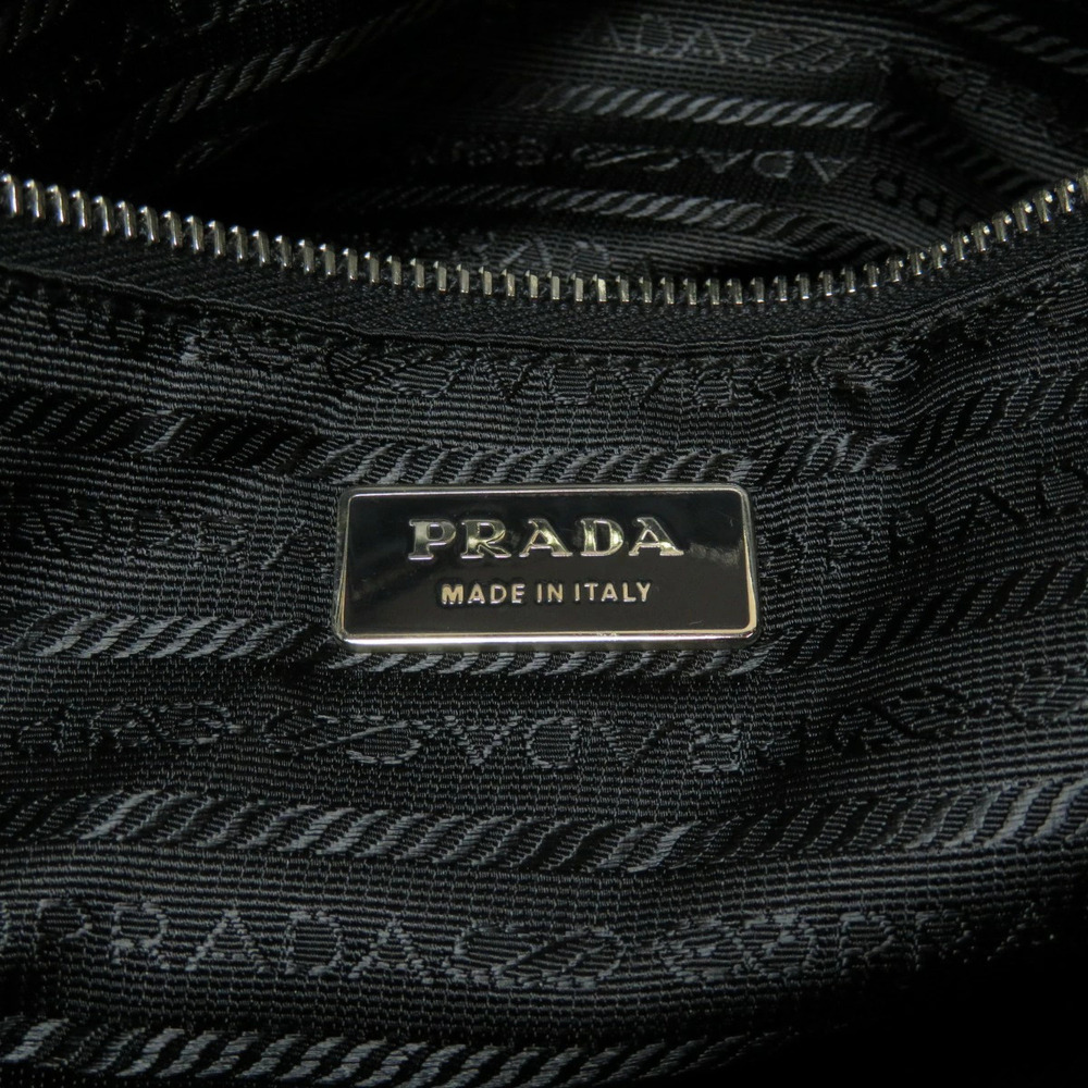 Prada Vera Sport Logo Plate Shoulder Bag - Picture 6 of 11